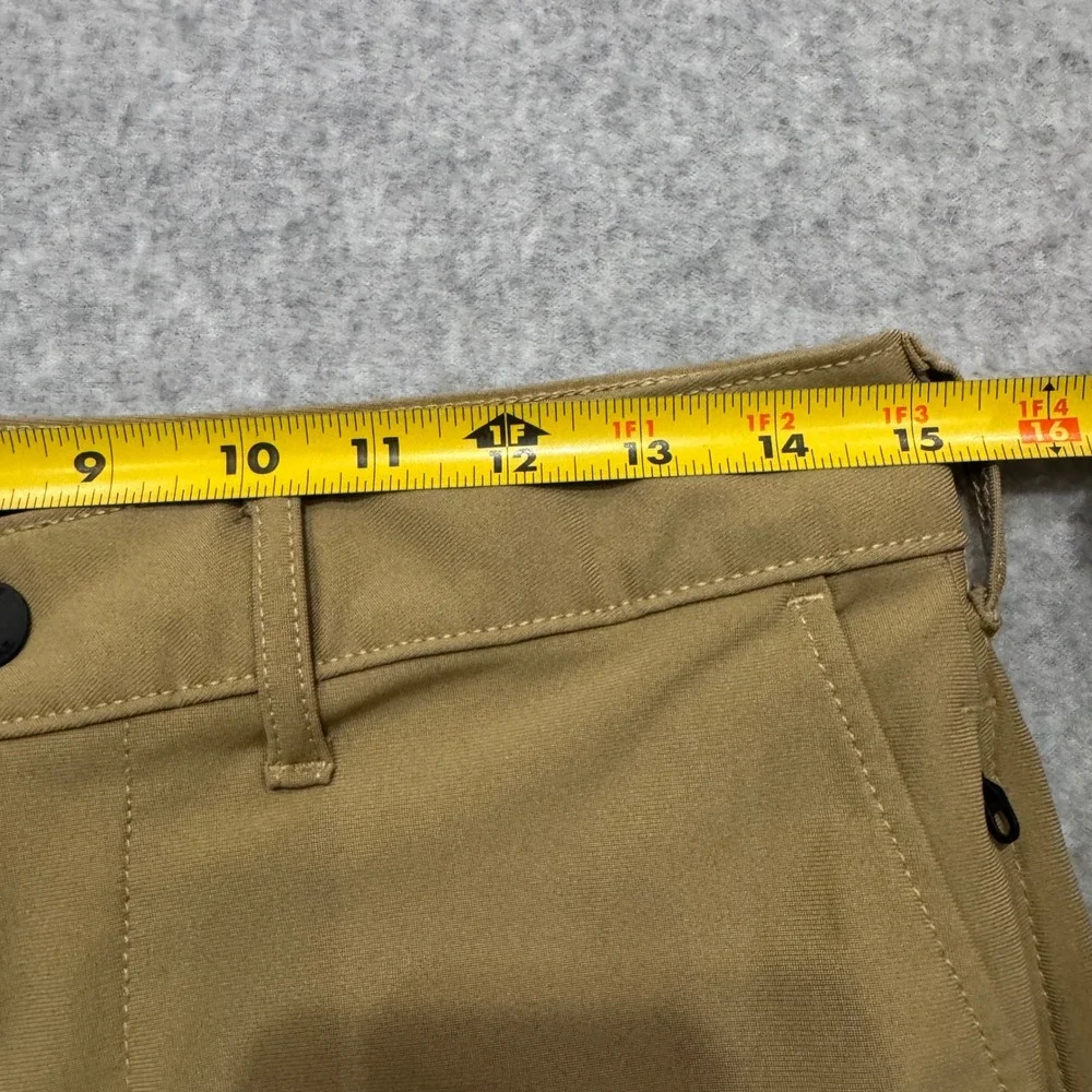American Eagle Active Flex Khaki Tan Tapered Tech Pants Mens 29x32 Articulated